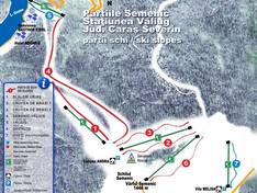 Plan des pistes Semenic