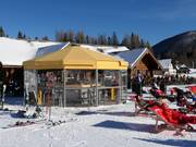 Bar à parasol près de la Bärenhütte