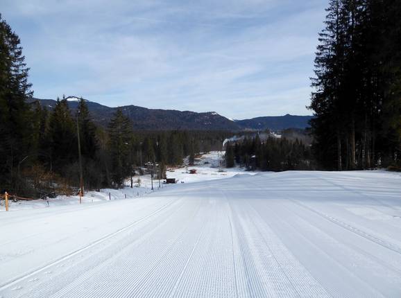 Piste au téléski Barmsee