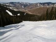 Piste à bosses sur la Front Side