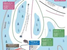 Plan des pistes Hagurosan
