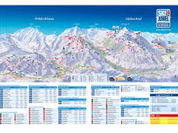Plan des pistes Ski Juwel Alpbachtal Wildschönau