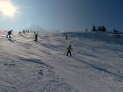 Partie inférieure de la descente vers la vallée