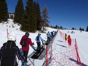 Zone d'entraînement à Campo Carlo Magno