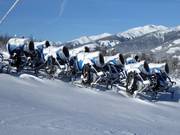 Les canons à neige sont prêts