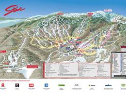 Plan des pistes Stowe