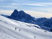 Piste Pfannspitz avec Peitlerkofel