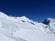 Début des pistes au Hockenhorngrat