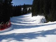 Descente vers la vallée Ellmau