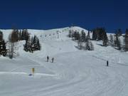 Descente difficile au Schneiderkogel