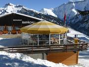 Bar à parasols Karussell au restaurant de montagne Ämpächli