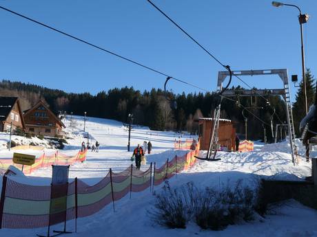 Pilsen: Taille des domaines skiables – Taille Samoty