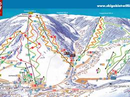 Plan des pistes Willingen – Ettelsberg