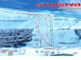Plan des pistes Stupava