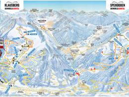 Plan des pistes Speikboden – Skiworld Ahrntal