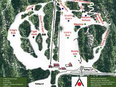 Plan des pistes Cazenovia