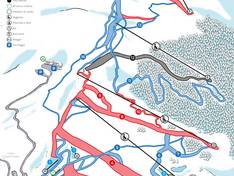 Plan des pistes Passo Maniva