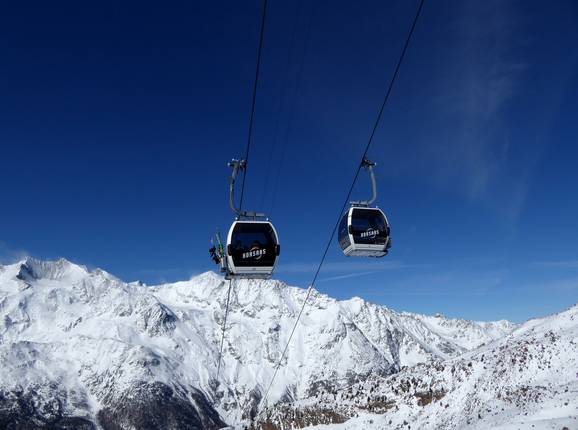 Kreuzboden-Hohsaas (Icecab) - 8 places | Télécabine (monocâble à mouvement unidirectionnel)