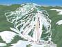 Plan des pistes Kelly Canyon