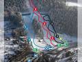 Plan des pistes Hlinsko