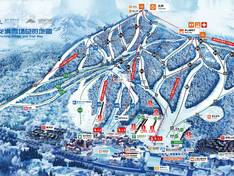 Plan des pistes Fulong