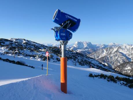 Fiabilité de l'enneigement Pillerseetal (vallée du Pillersee) – Fiabilité de l'enneigement Steinplatte Winklmoosalm – Waidring/Reit im Winkl