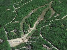 Plan des pistes Campton Mountain