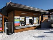 Zone de caisse soignée au télésiège Martinovi Baraki Express