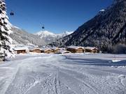 La piste mène directement au Landal Hochmontafon.