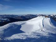 Lac de retenue pour l’enneigement au sommet de la Steinplatte