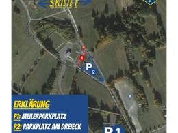 Plan des pistes Bleaml Alm – Neubau (Fichtelberg)