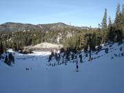 Piste vers la Boulder Lodge