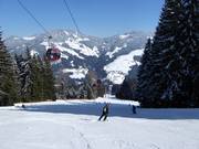 Descente jusqu'à Auffach