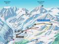 Plan des pistes Arolla