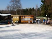 Kiosque à la station de vallée