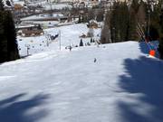 Piste facile de vallée