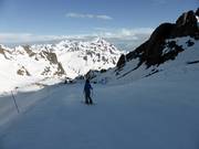 Piste Bergers avec vue sur le Pic du Midi