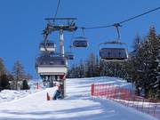 Teola-Pianoni Bassi - 4 places | Télésiège rapide (débrayable) avec capots de protection