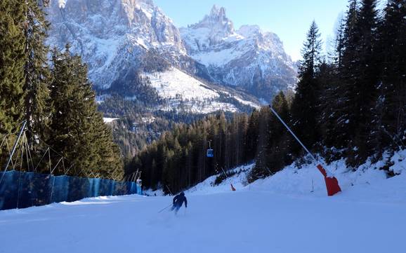 Domaines skiables pour skieurs confirmés et freeriders San Martino di Castrozza/Passo Rolle/Primiero/Vanoi – Skieurs confirmés, freeriders San Martino di Castrozza