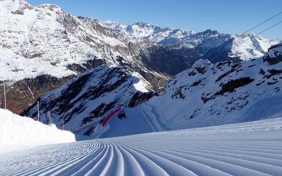 Préparation des pistes val de Passiria (Passeiertal) – Préparation des pistes Pfelders (Plan)