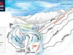 Plan des pistes Roundhill – Lake Tekapo