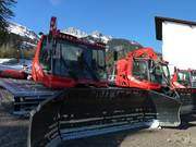 Engins de piste en attente