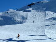 Descente depuis la Tougnete (Méribel)