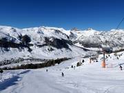 Piste au télésiège Valfin Monte Neve