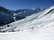 Vue en direction du téléski Bischof