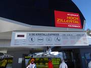 Informations à la station de départ du Kristallexpress