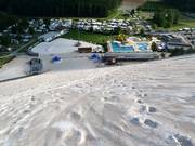 La descente du Monte Kaolino