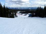 Pistes vers la Ridge Day Lodge