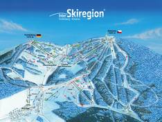 Plan des pistes Klínovec (Keilberg)