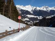 Balisage des pistes au Speikboden